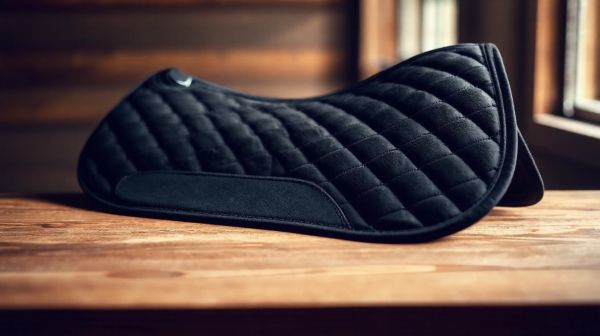 Top black dressage saddle pads for ultimate comfort